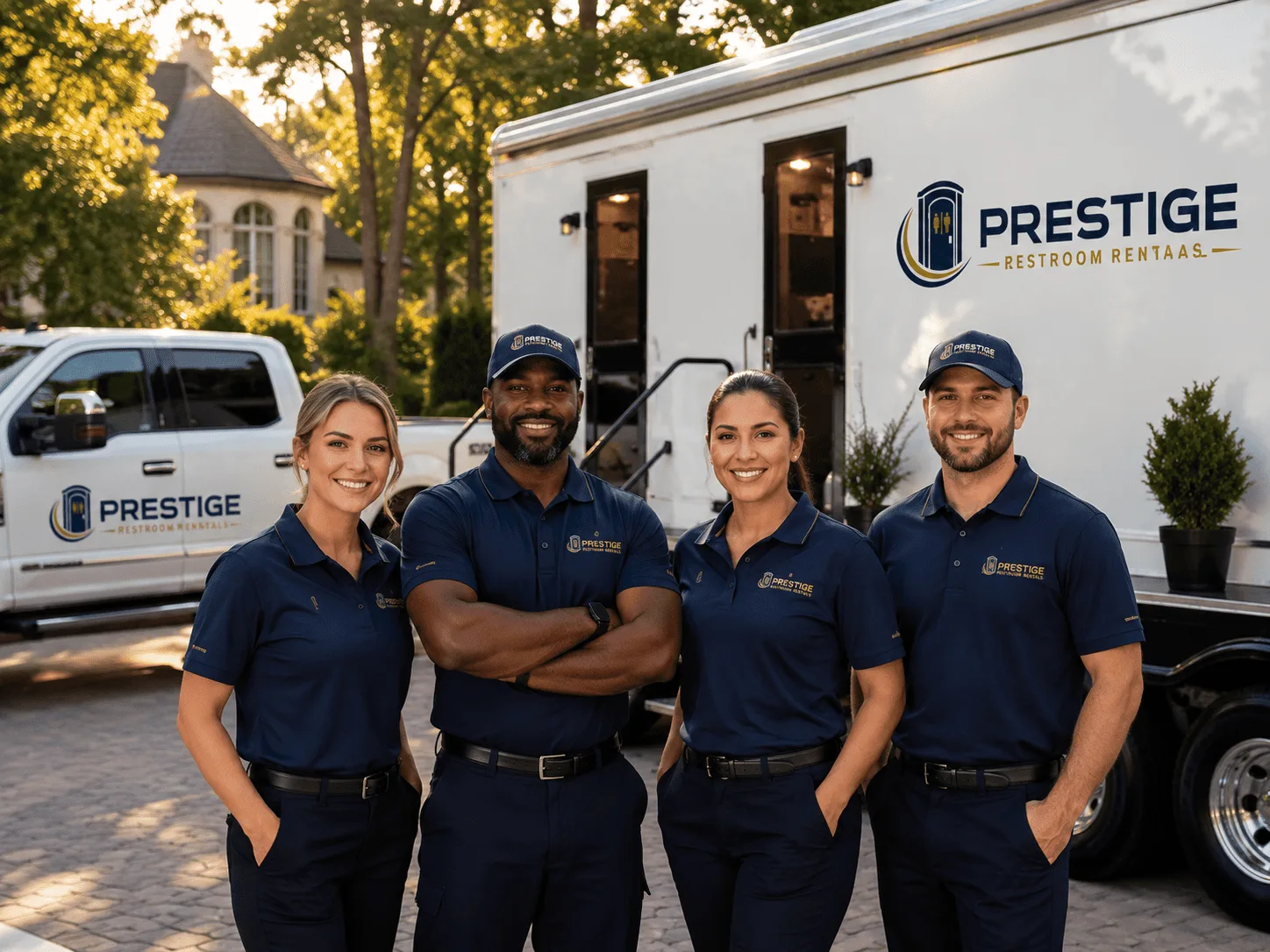Trusted Luxury Portable Restrooms company in Cedar Grove, NC